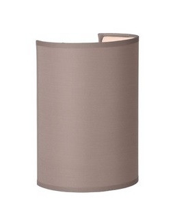 Applique Cora Round Taupe